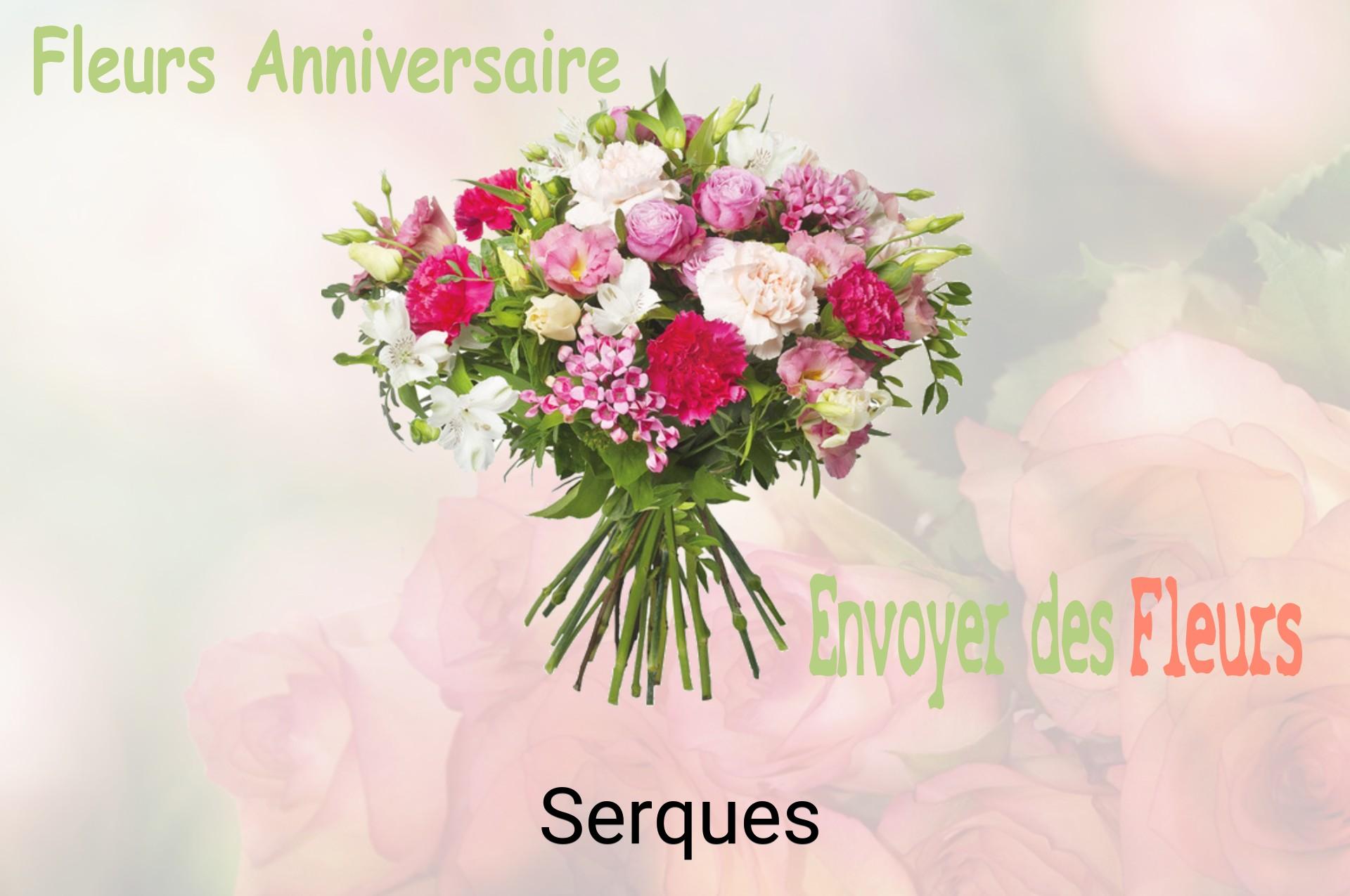 Bouquet de fleurs d’anniversaire livré à Serques